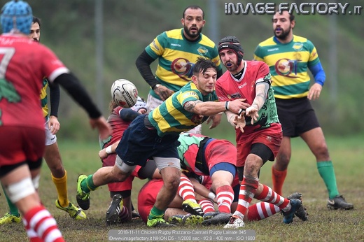 2018-11-11 Chicken Rugby Rozzano-Caimani Rugby Lainate 045